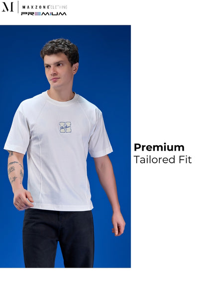 Iho K 010 2858 Oversize Maxzone Clothing Cotton Mens Tshirts Supplier Gujarat