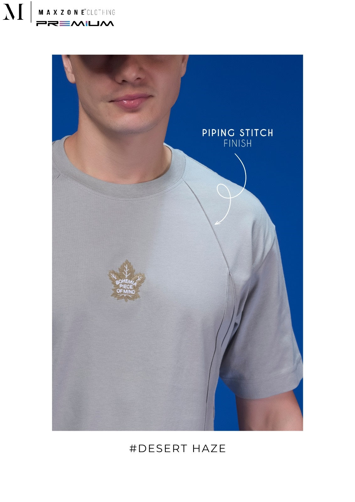 Iho K 010 2858 Oversize Maxzone Clothing Cotton Mens Tshirts Supplier Gujarat
