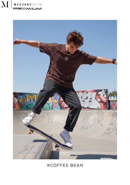 Iho K 010 2858 Oversize Maxzone Clothing Cotton Mens Tshirts Supplier Gujarat