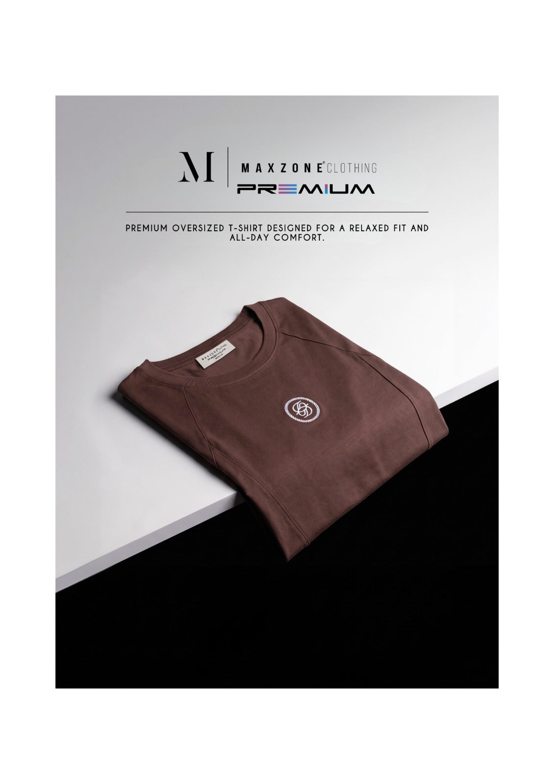 Iho K 010 2858 Oversize Maxzone Clothing Cotton Mens Tshirts Supplier Gujarat