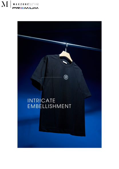Iho K 010 2858 Oversize Maxzone Clothing Cotton Mens Tshirts Supplier Gujarat