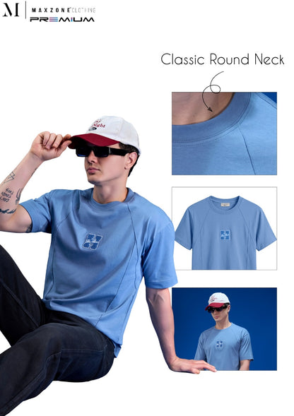 Iho K 010 2858 Oversize Maxzone Clothing Cotton Mens Tshirts Supplier Gujarat