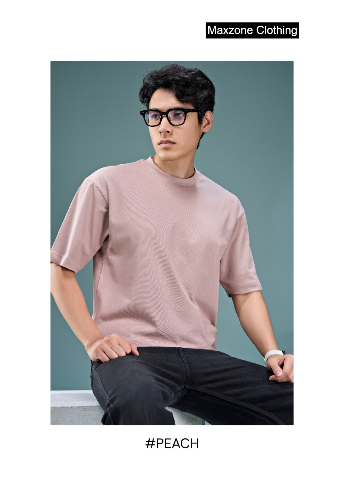 Iho K 016 2848 Drop Shoulder Maxzone Clothing Cotton Mens Tshirts Supplier