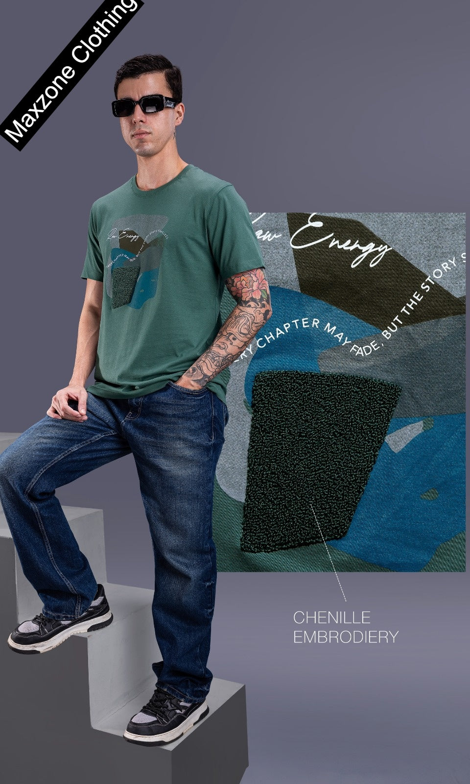 Iho K 019 2831 Maxzone Clothing Cotton Mens Tshirts Supplier Gujarat