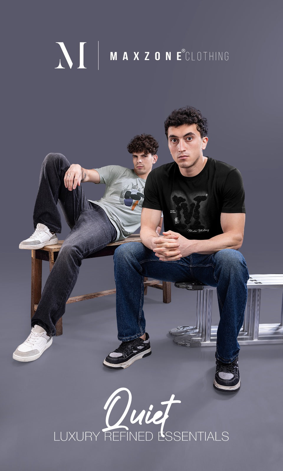 Iho K 019 2831 Maxzone Clothing Cotton Mens Tshirts Supplier Gujarat