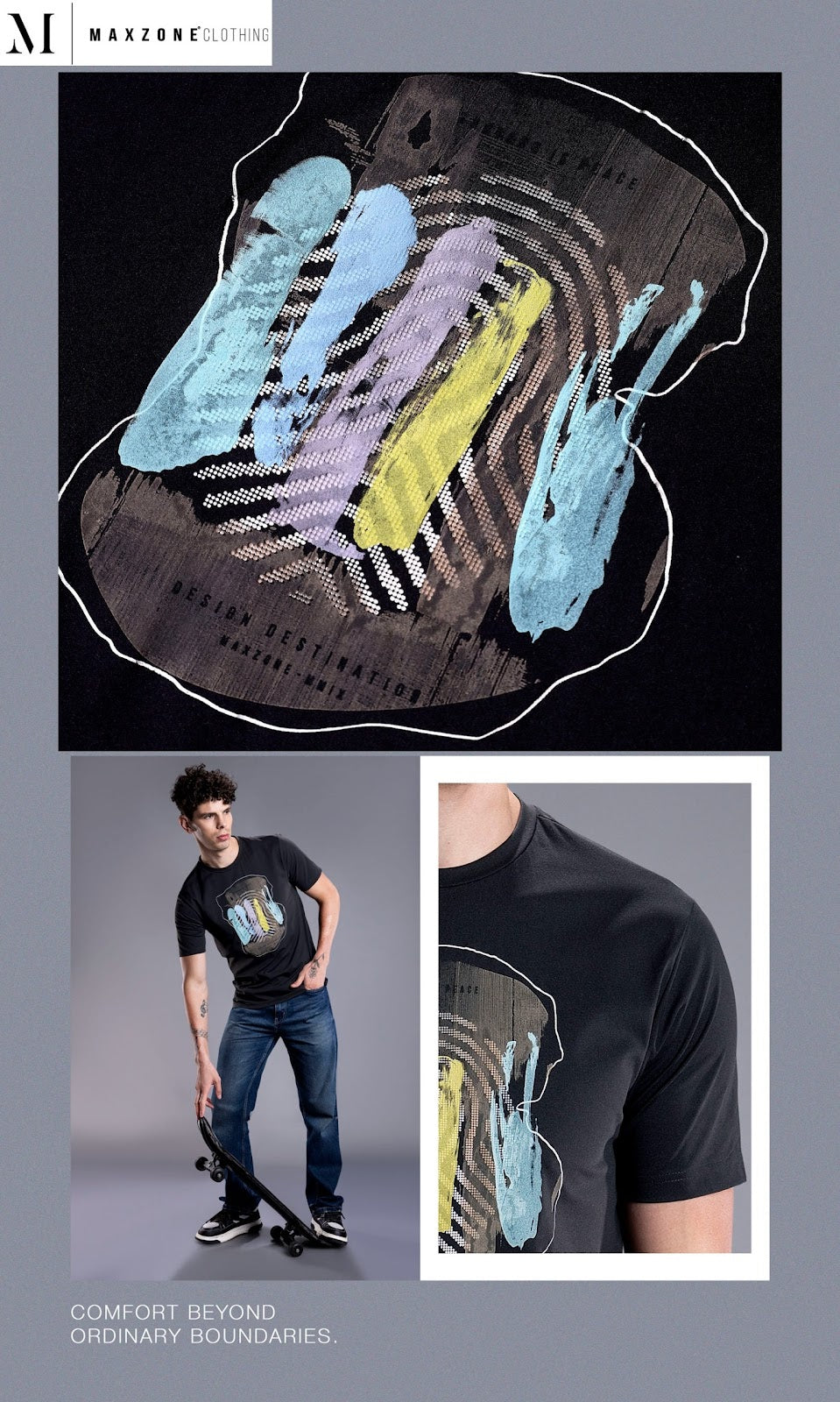 Iho K 020 Dn 2792 Maxzone Clothing Cot Stretch Mens Tshirts Exporter Ahmedabad