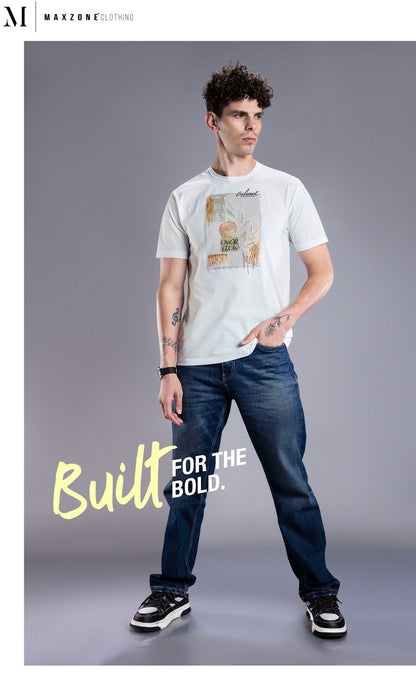 Iho K 020 Dn 2792 Maxzone Clothing Cot Stretch Mens Tshirts Exporter Ahmedabad