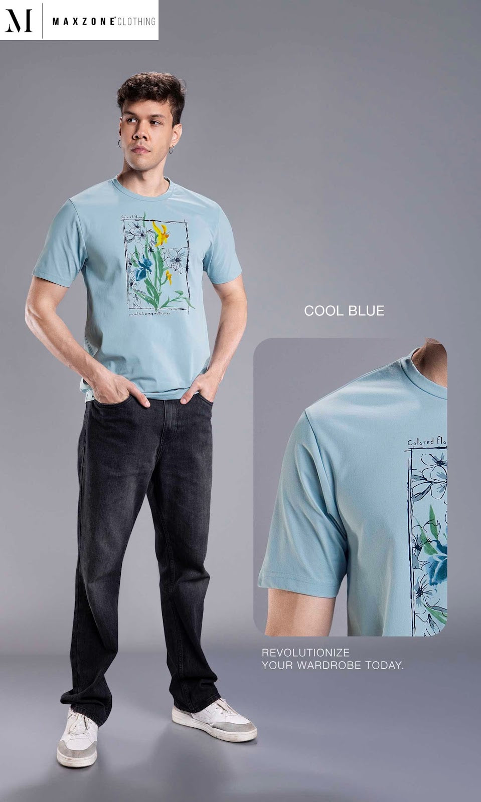 Iho K 021 Dn 2793 Maxzone Clothing Cot Stretch Mens Tshirts Exporter Gujarat