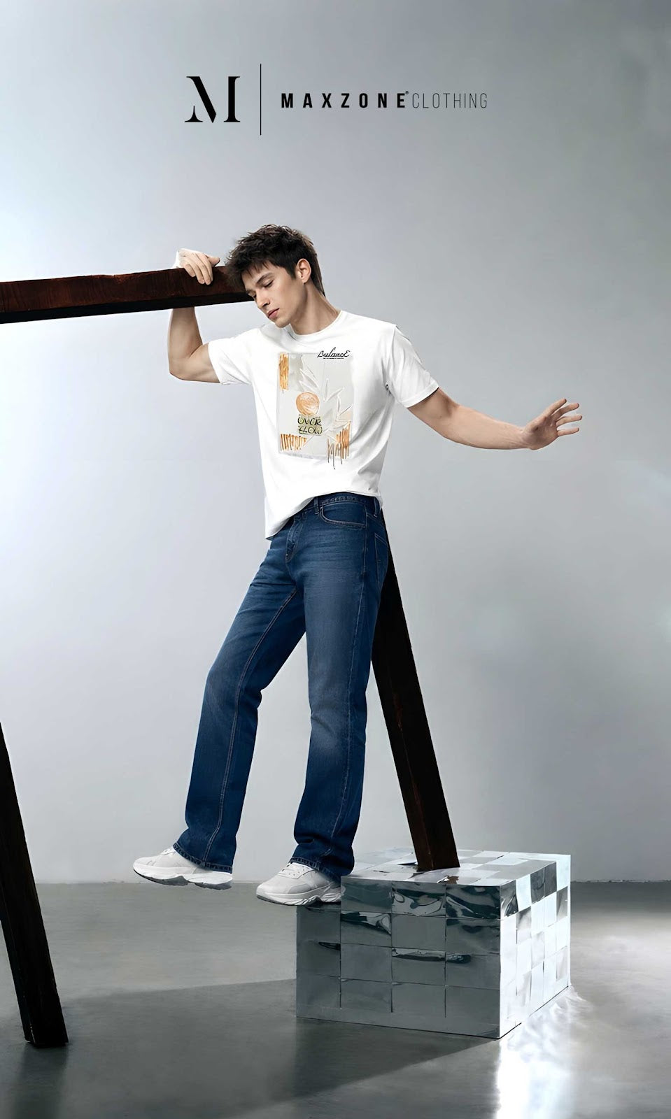 Iho K 021 Dn 2793 Maxzone Clothing Cot Stretch Mens Tshirts Exporter Gujarat