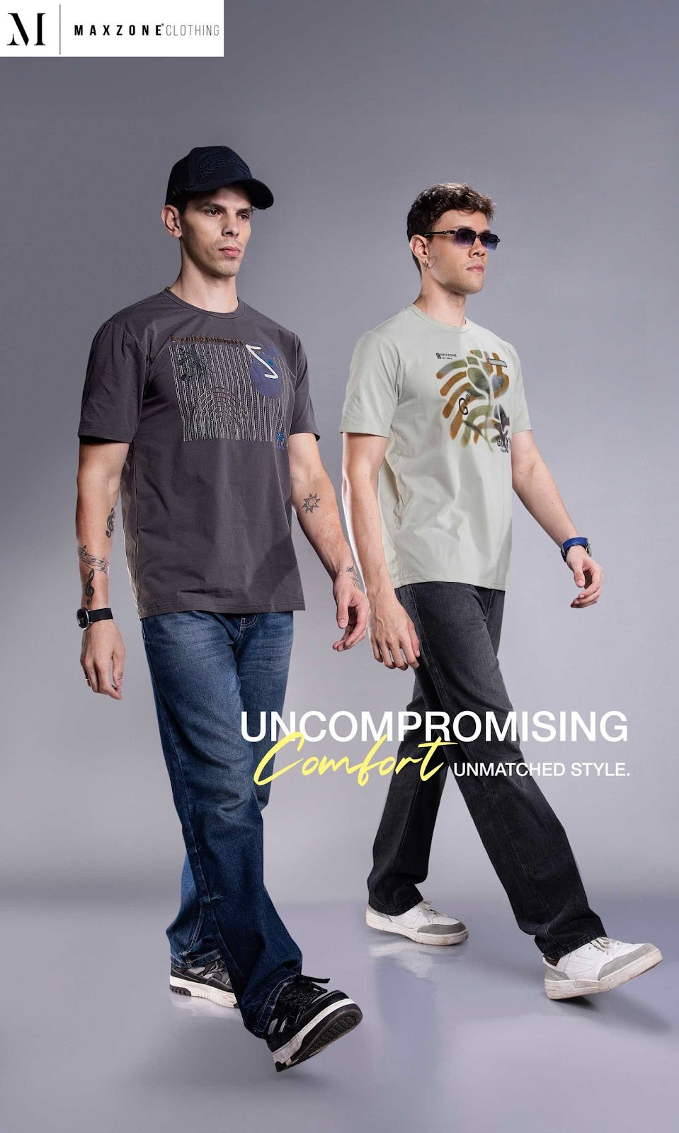 Iho K 021 Dn 2793 Maxzone Clothing Cot Stretch Mens Tshirts Exporter Gujarat