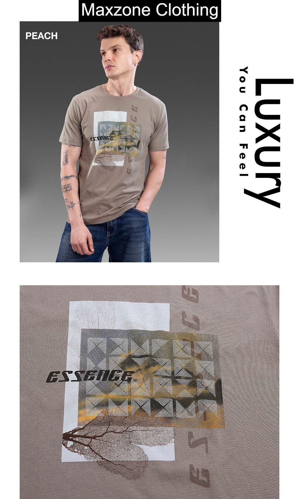 Iho K 029 Dn 2000 Maxzone Clothing Cotton Mens Tshirts Wholesale Price