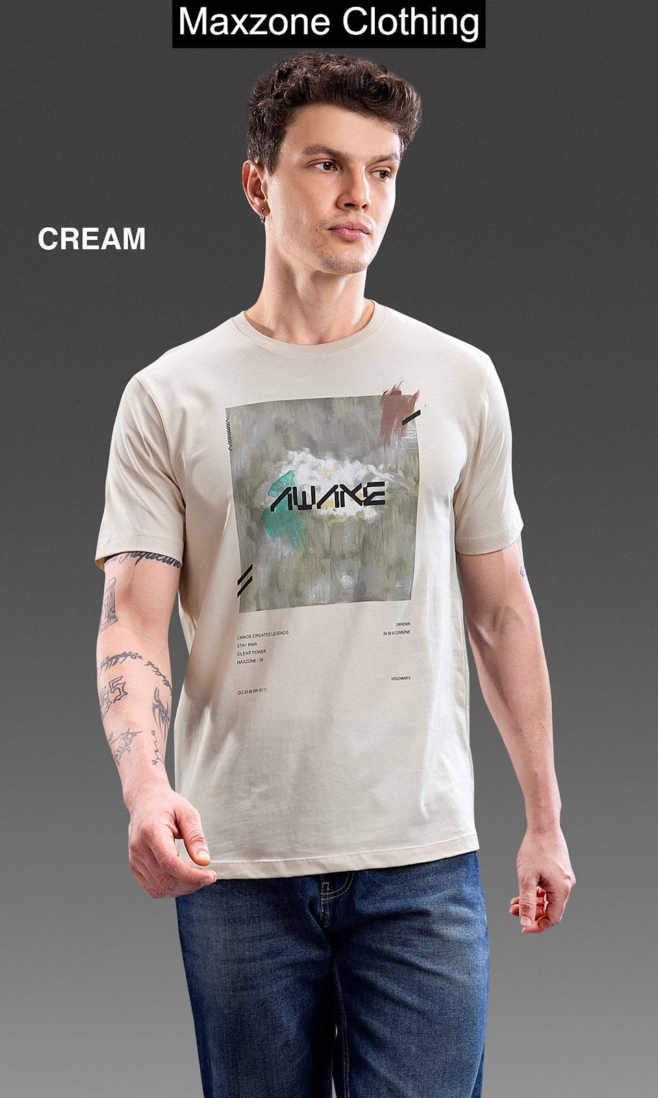 Iho K 029 Dn 2000 Maxzone Clothing Cotton Mens Tshirts Wholesale Price