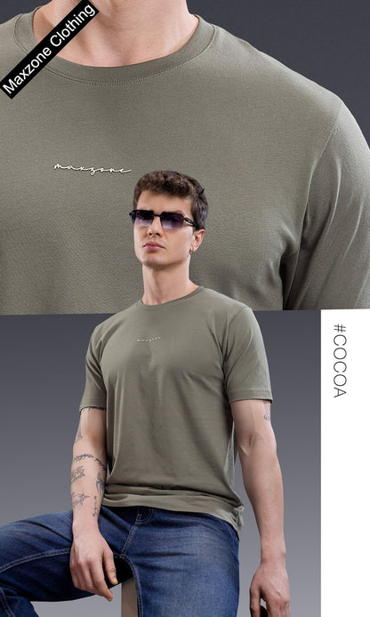 Iho K 030 2836 Maxzone Clothing Cotton Mens Tshirts Manufacturer Gujarat