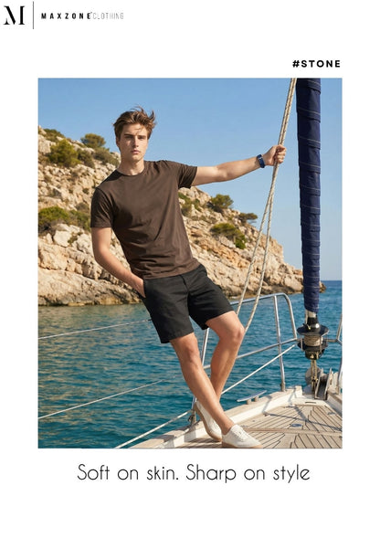 Iho K 031 Dn 2009 Maxzone Clothing Cotton Mens Tshirts Wholesaler India