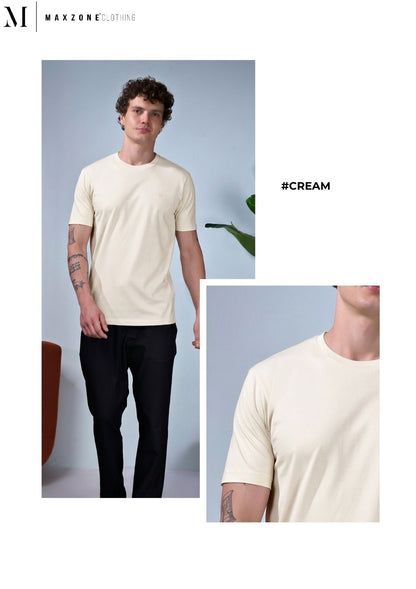 Iho K 031 Dn 2009 Maxzone Clothing Cotton Mens Tshirts Wholesaler India