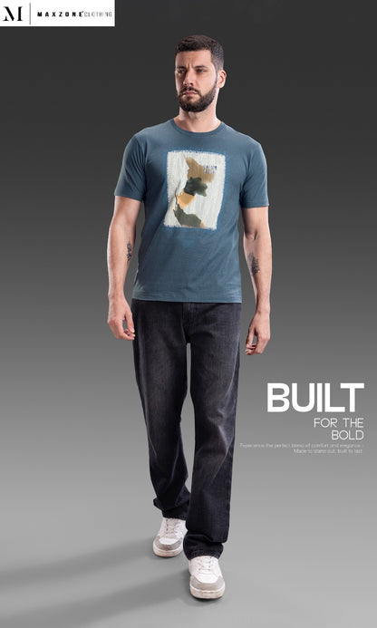 Iho K 033 Dn 2000 Maxzone Clothing Cotton Mens Tshirts Manufacturer Ahmedabad