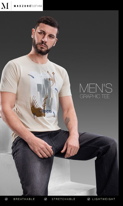 Iho K 033 Dn 2000 Maxzone Clothing Cotton Mens Tshirts Manufacturer Ahmedabad