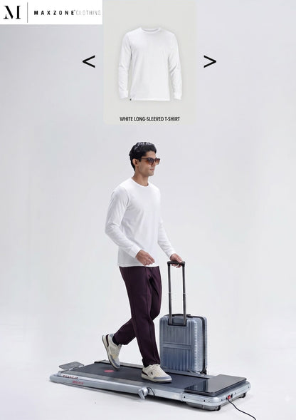Iho K 077 2887 Full Sleeves Maxzone Clothing Cotton Mens Tshirts Wholesaler India