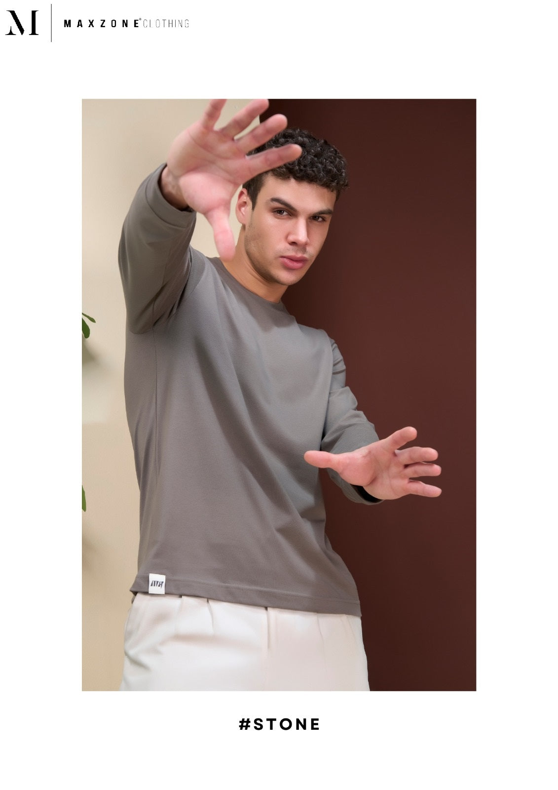 Iho K 077 2887 Full Sleeves Maxzone Clothing Cotton Mens Tshirts Wholesaler India