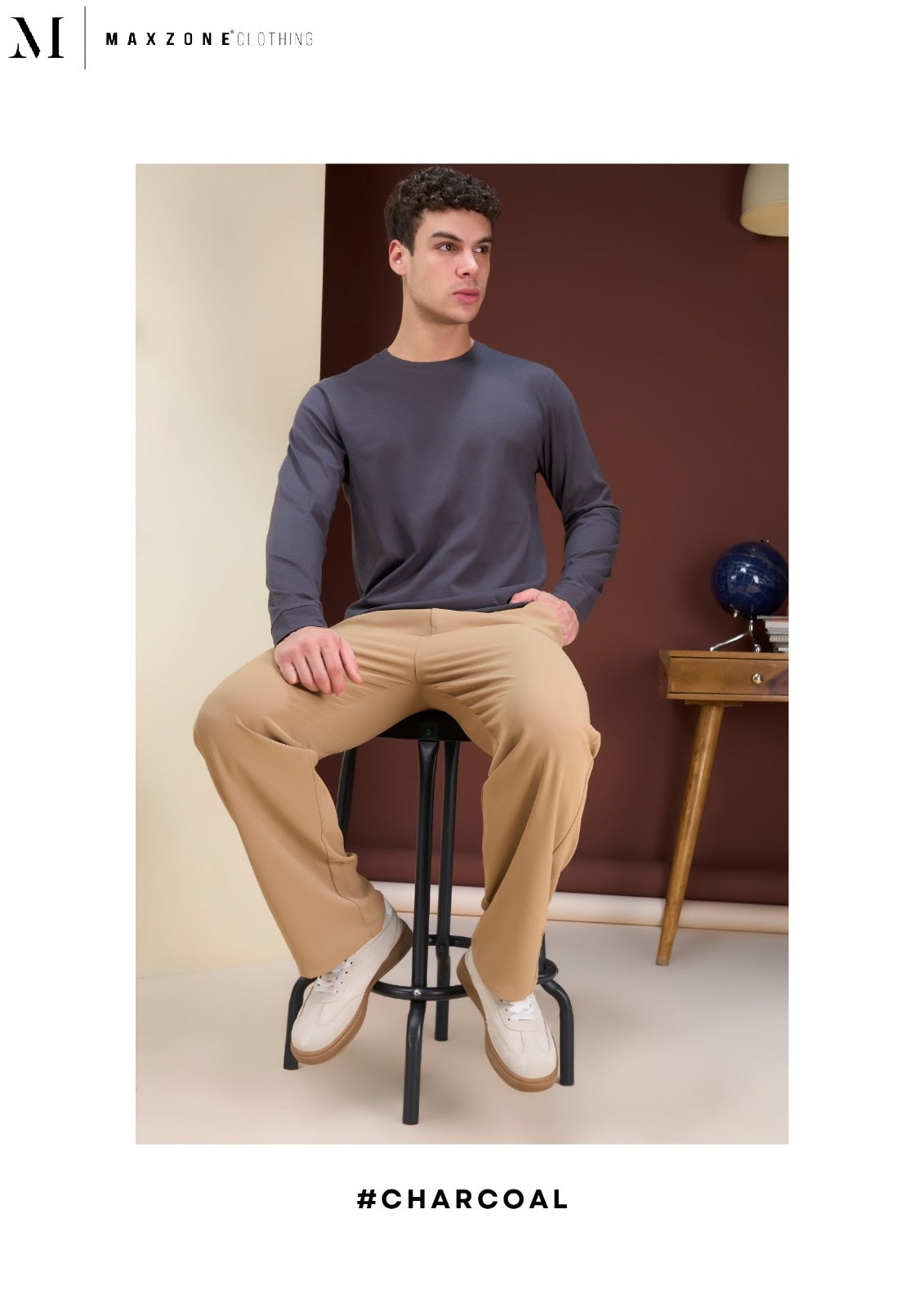 Iho K 077 2887 Full Sleeves Maxzone Clothing Cotton Mens Tshirts Wholesaler India