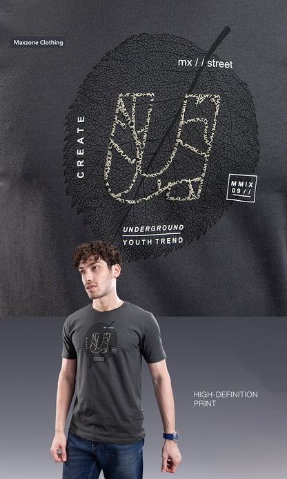 Iho K 18 2830 Maxzone Clothing Cotton Mens Tshirts Exporter Ahmedabad