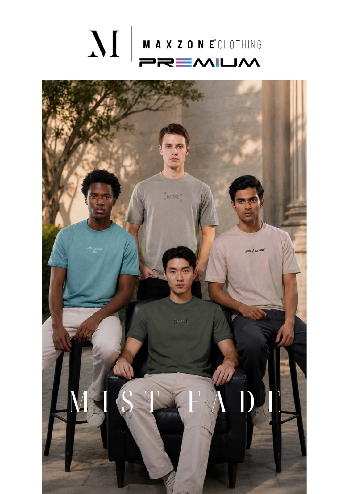 Iho M008 Dn 2783 Maxzone Clothing Cotton Mens Tshirts Exporter India
