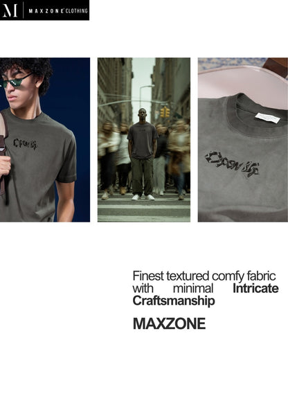 Iho M008 Dn 2783 Maxzone Clothing Cotton Mens Tshirts Exporter India
