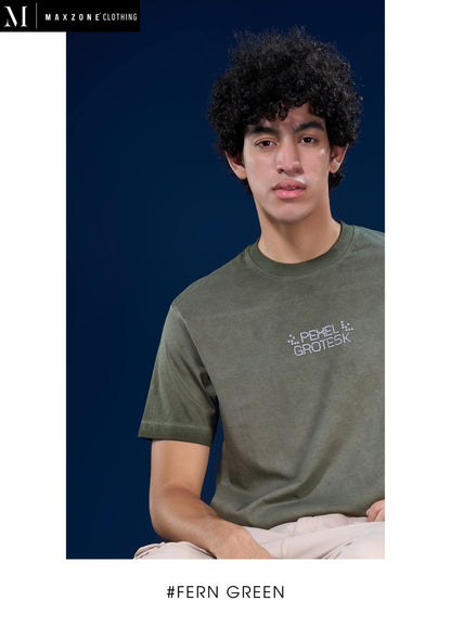 Iho M008 Dn 2783 Maxzone Clothing Cotton Mens Tshirts Exporter India