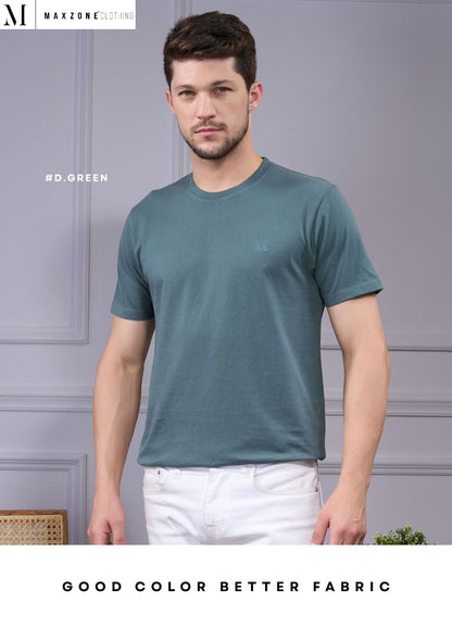 Iho M016 Dn 2009 Maxzone Clothing Cotton Mens Tshirts Manufacturer Ahmedabad