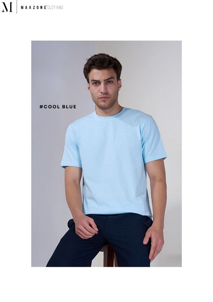 Iho M016 Dn 2009 Maxzone Clothing Cotton Mens Tshirts Manufacturer Ahmedabad