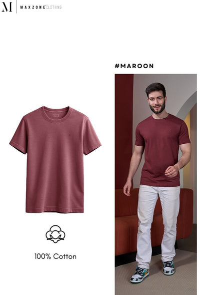Iho M016 Dn 2009 Maxzone Clothing Cotton Mens Tshirts Manufacturer Ahmedabad