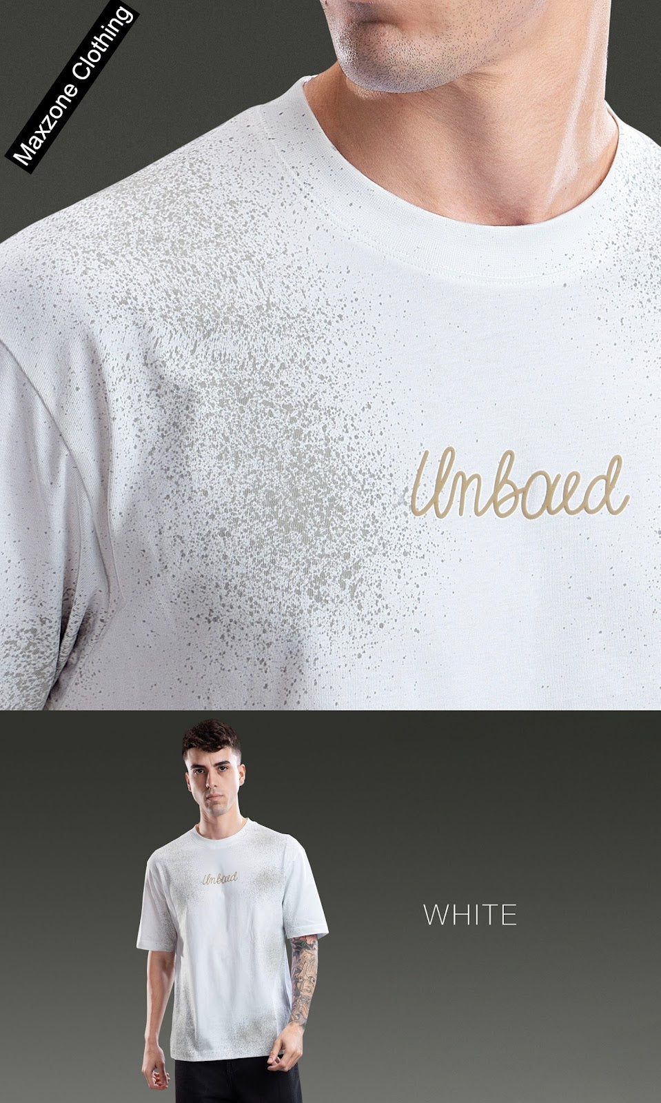 Iho M021 2850 Oversize Maxzone Clothing Cotton Mens Tshirts Manufacturer
