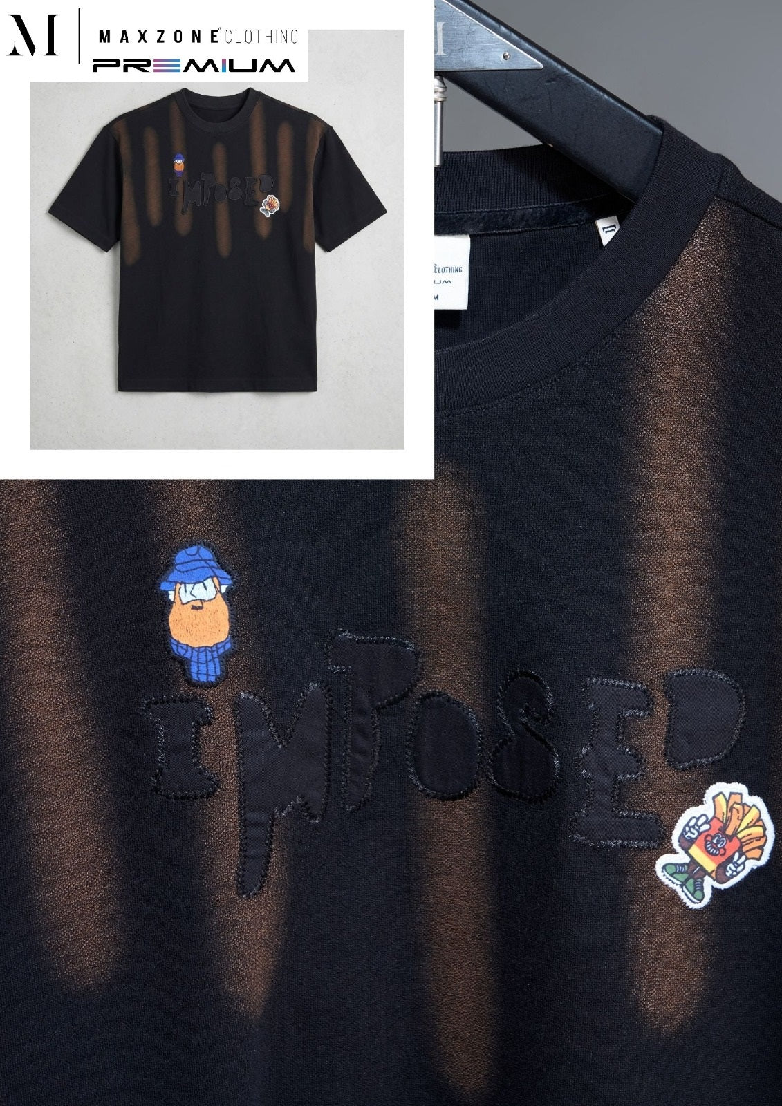 Iho M026 Dn 2809 Maxzone Clothing Crape Interlock Mens Tshirts Exporter India