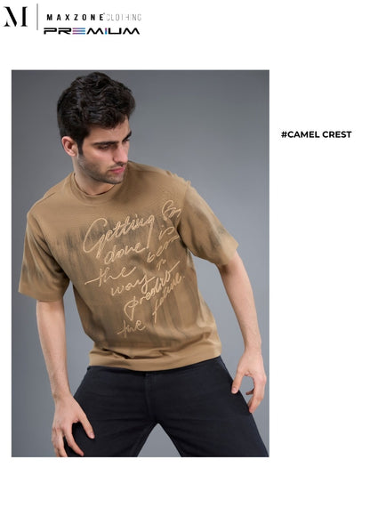 Iho M026 Dn 2809 Maxzone Clothing Crape Interlock Mens Tshirts Exporter India