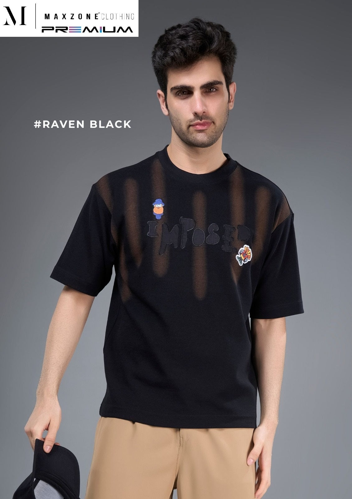 Iho M026 Dn 2809 Maxzone Clothing Crape Interlock Mens Tshirts Exporter India