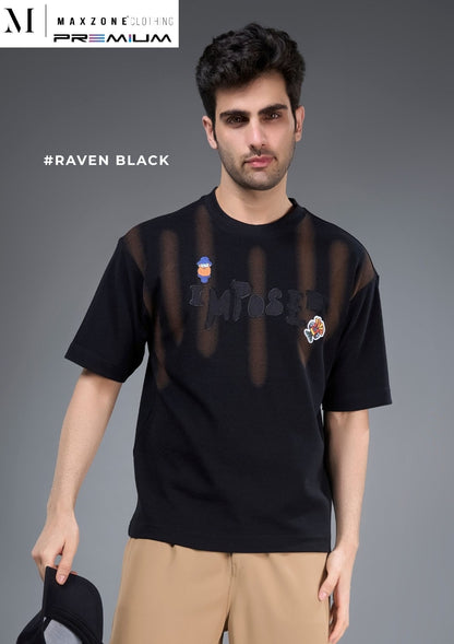 Iho M026 Dn 2809 Maxzone Clothing Crape Interlock Mens Tshirts Exporter India