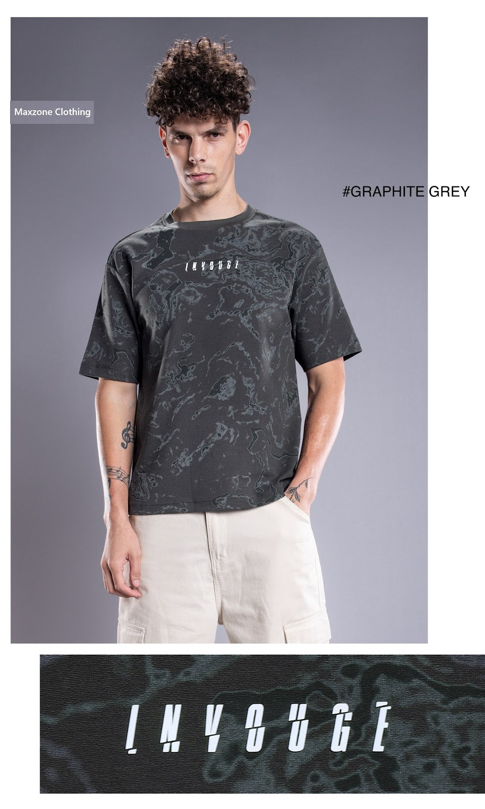 Iho M027 2788 Maxzone Clothing Crepe Mens Tshirts Wholesaler Ahmedabad