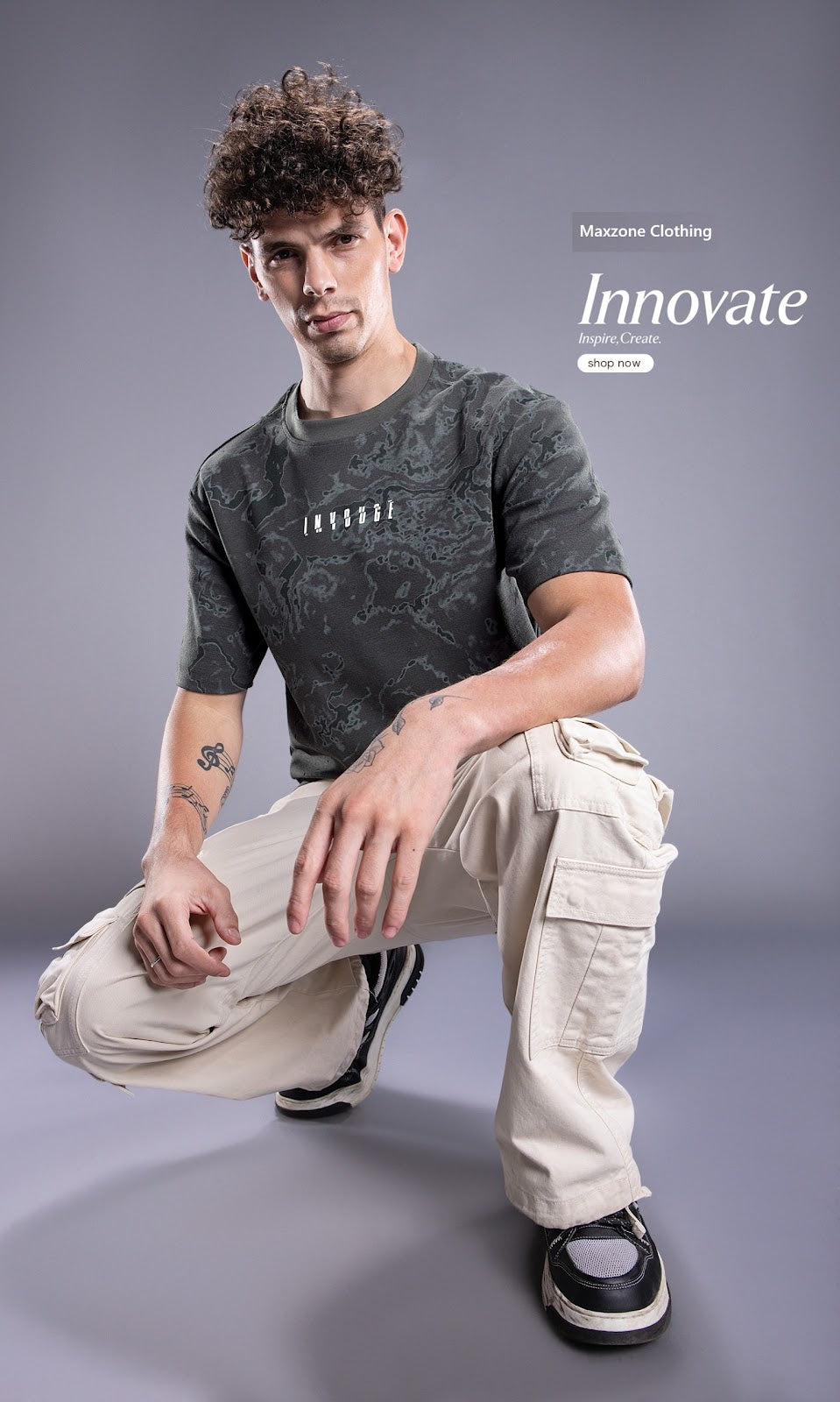 Iho M027 2788 Maxzone Clothing Crepe Mens Tshirts Wholesaler Ahmedabad