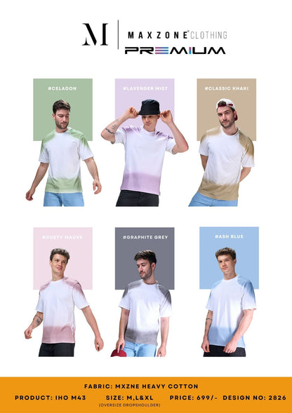 Iho M043 2826 Maxzone Clothing Cotton Mens Tshirts Exporter Ahmedabad