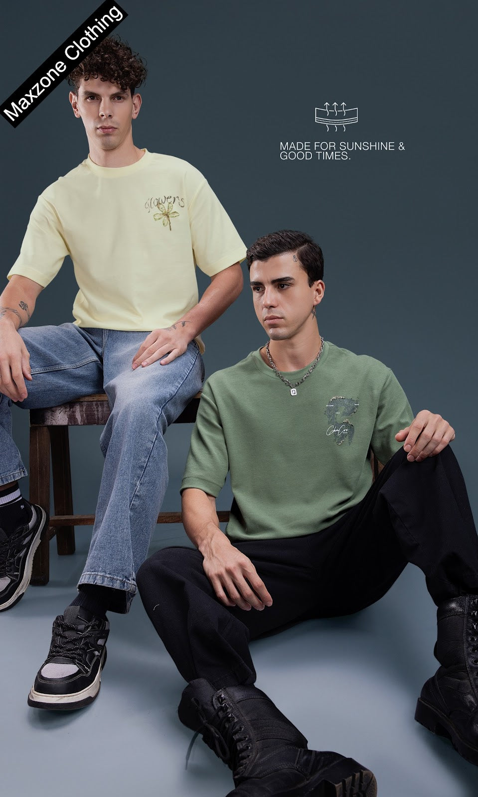 Iho M049 2810 Maxzone Clothing Interlock Mens Tshirts Wholesaler
