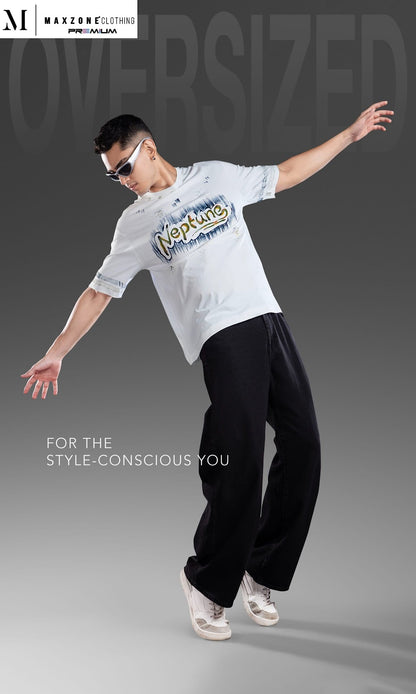 Iho M050 2851 Oversized Maxzone Clothing Heavy Cotton Mens Tshirts Exporter Ahmedabad