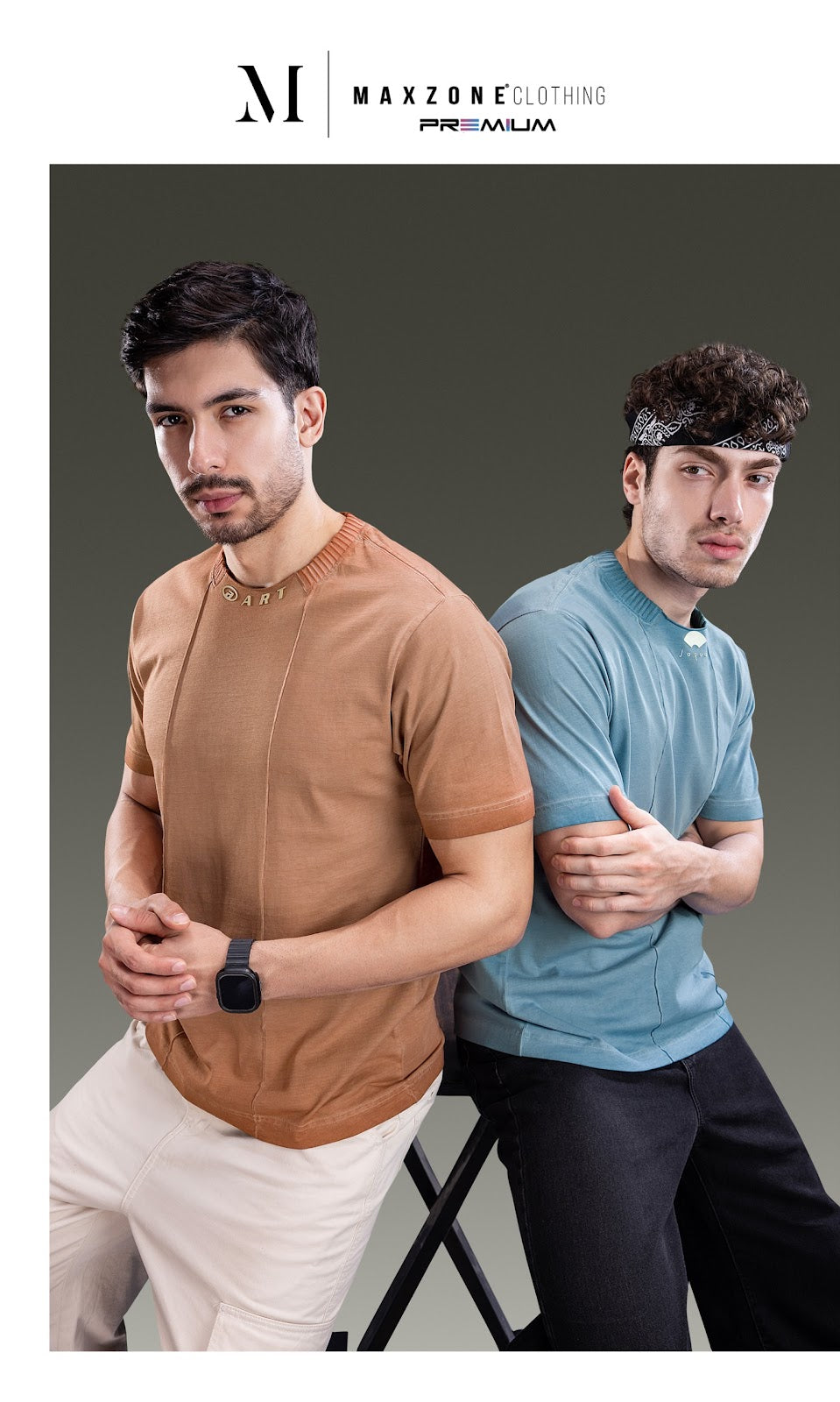 Iho M23 Dn 2823 Maxzone Clothing Cotton Mens Tshirts Manufacturer