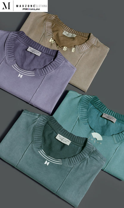 Iho M23 Dn 2823 Maxzone Clothing Cotton Mens Tshirts Manufacturer