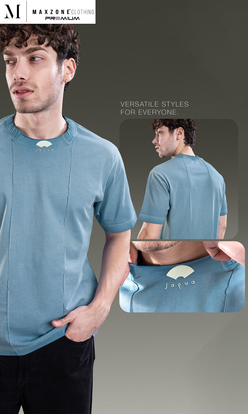 Iho M23 Dn 2823 Maxzone Clothing Cotton Mens Tshirts Manufacturer