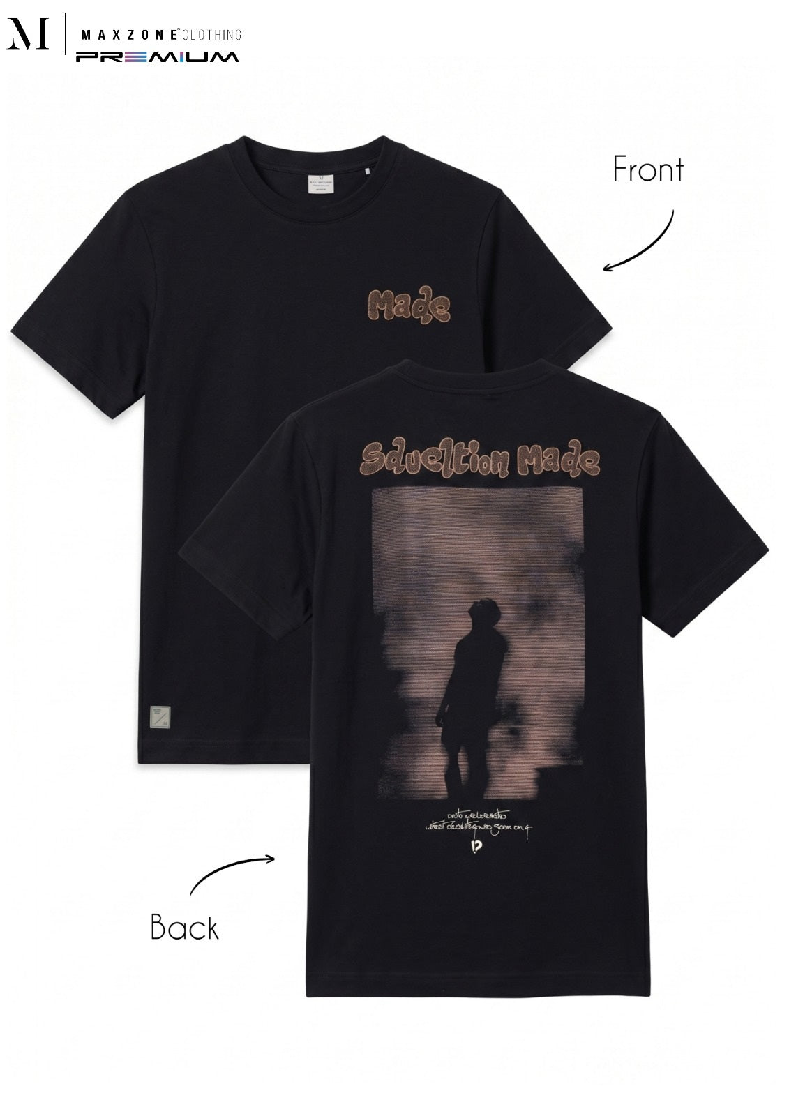 Iho M 025 Dn 2749 Maxzone Clothing Cotton Looper Mens Tshirts Wholesale