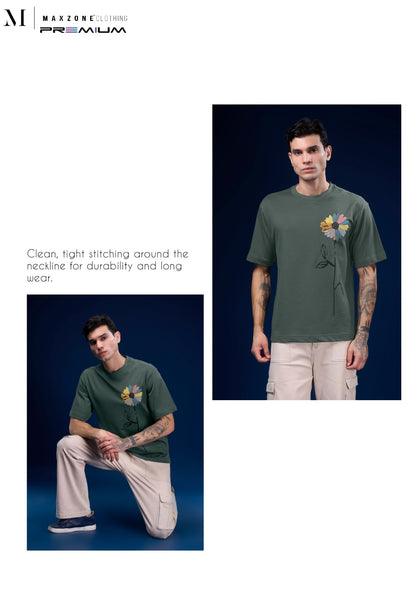 Iho M 025 Dn 2749 Maxzone Clothing Cotton Looper Mens Tshirts Wholesale
