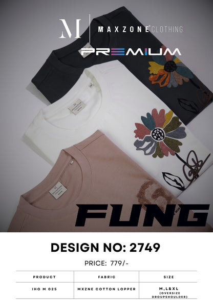 Iho M 025 Dn 2749 Maxzone Clothing Cotton Looper Mens Tshirts Wholesale