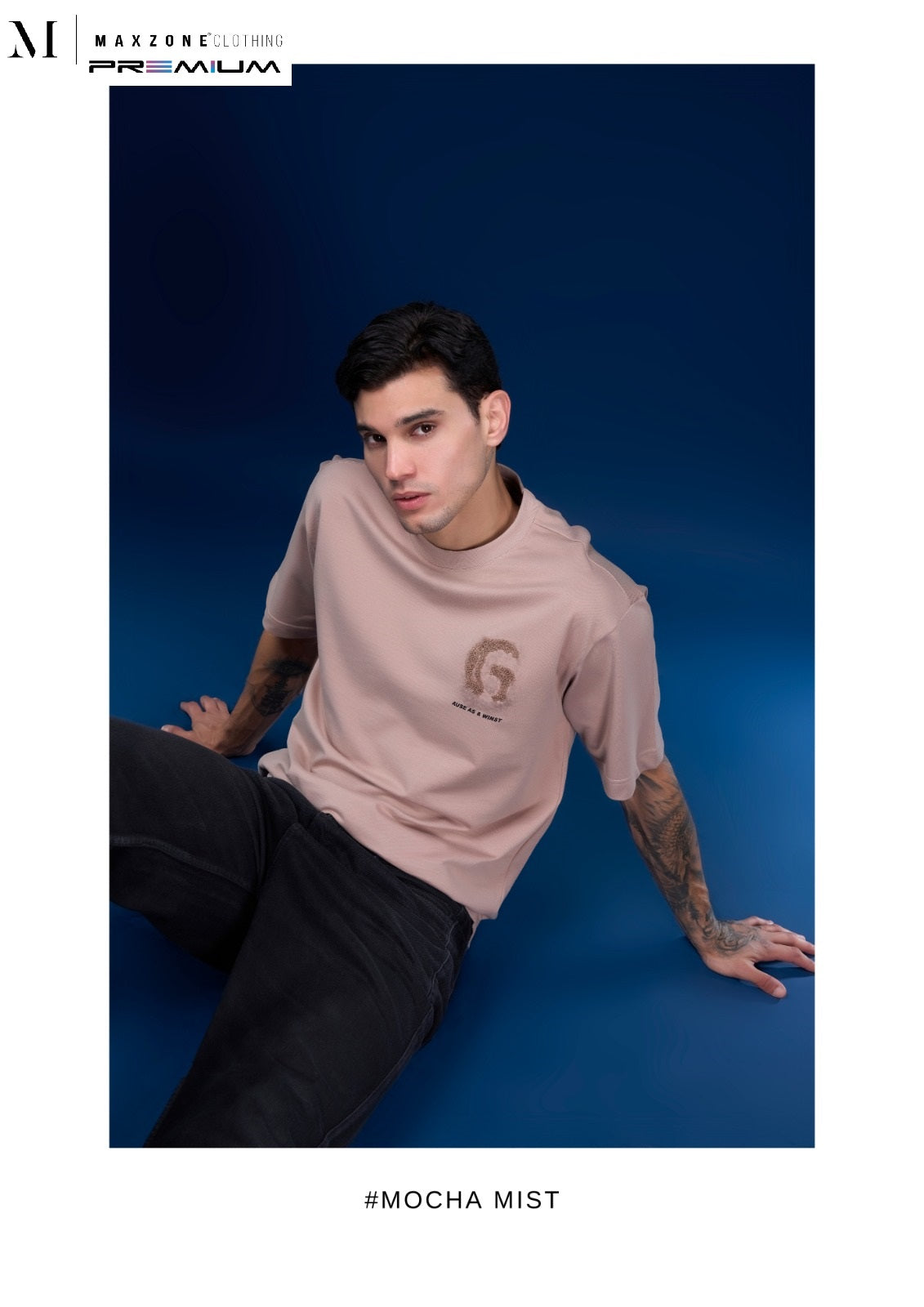 Iho M 025 Dn 2749 Maxzone Clothing Cotton Looper Mens Tshirts Wholesale