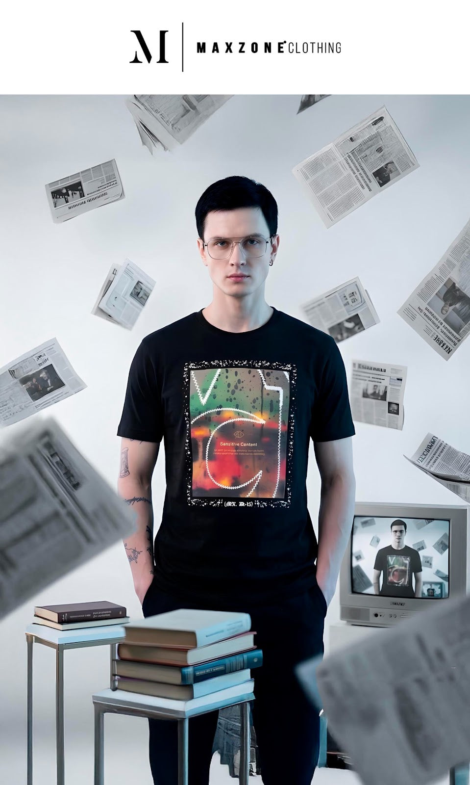 Iho M 039 Dn 2000 Maxzone Clothing Cotton Mens Tshirts Exporter India