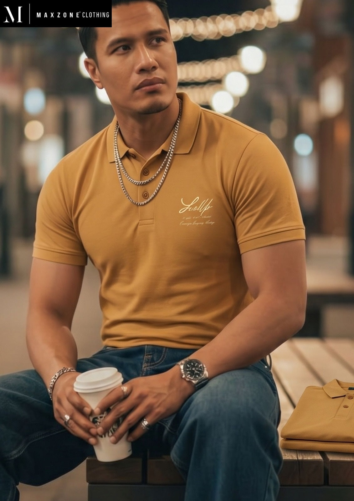 Iho M 12A Dn 2718 Maxzone Clothing Cotton Mens Tshirts Supplier Gujarat